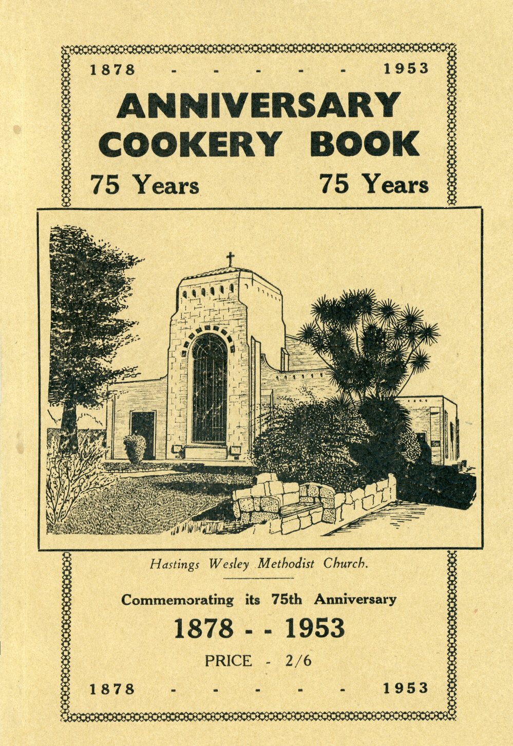 Anniversary Cookery Book - 75 Years, 1878-1953