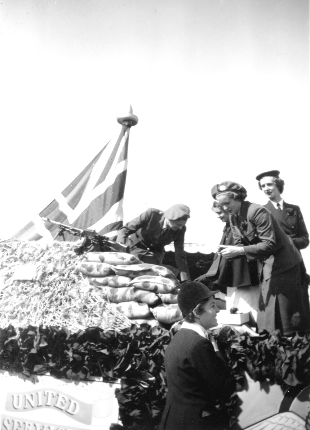 United Services Float - Hastings Blossom Festival 1952