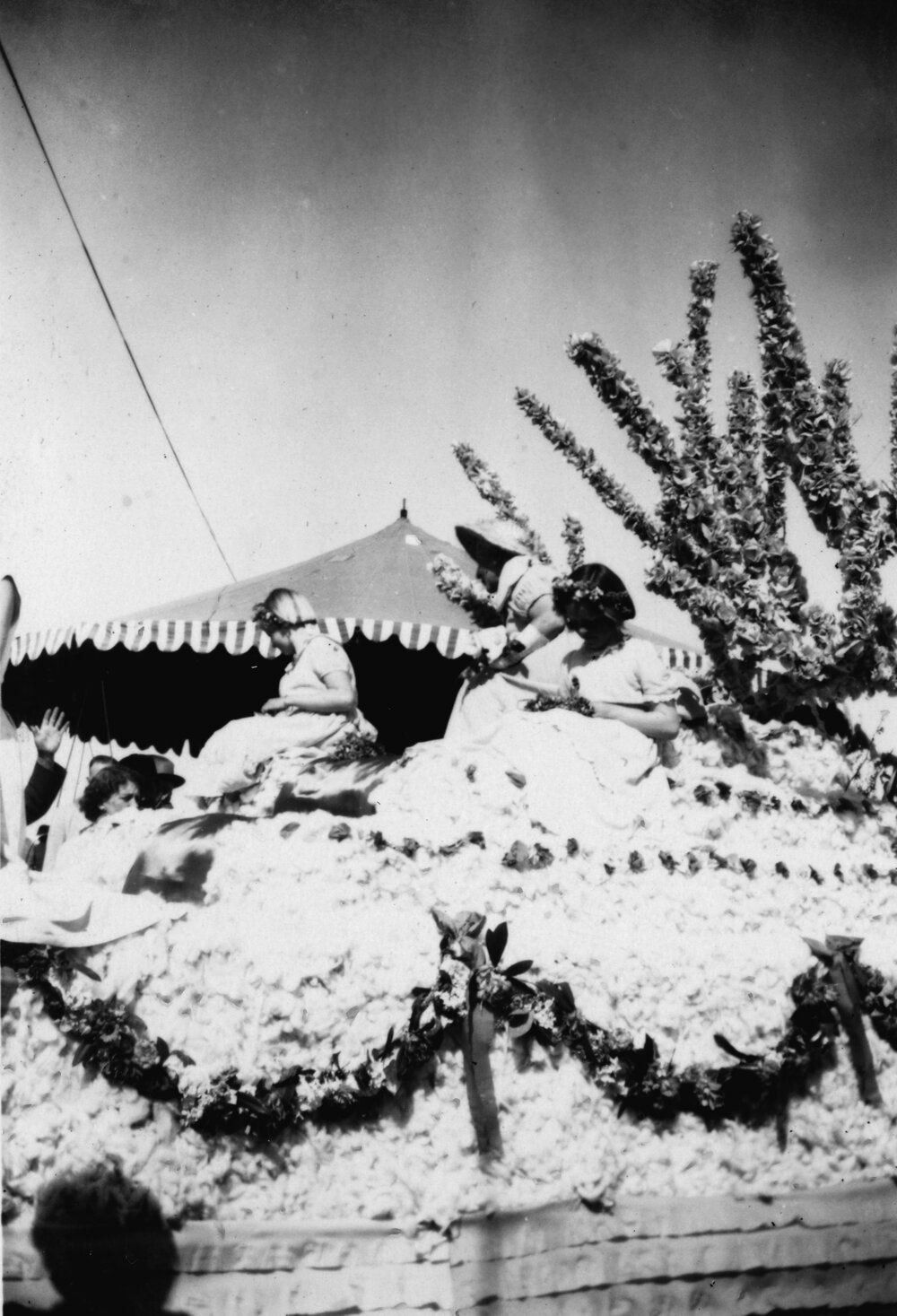 Country Queen Float - Hastings Blossom Festival 1952