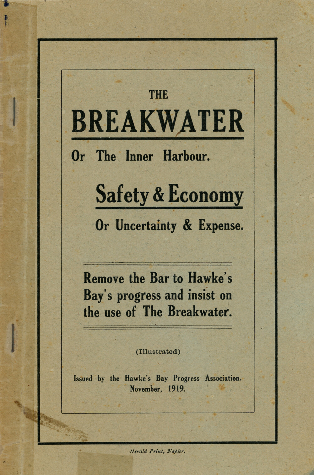 The Breakwater or The Inner Harbour