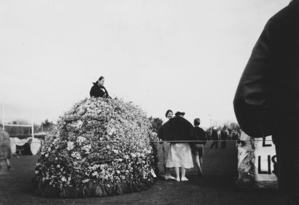 Hastings Memorial Hospital Float - Hastings Blossom Festival 1954