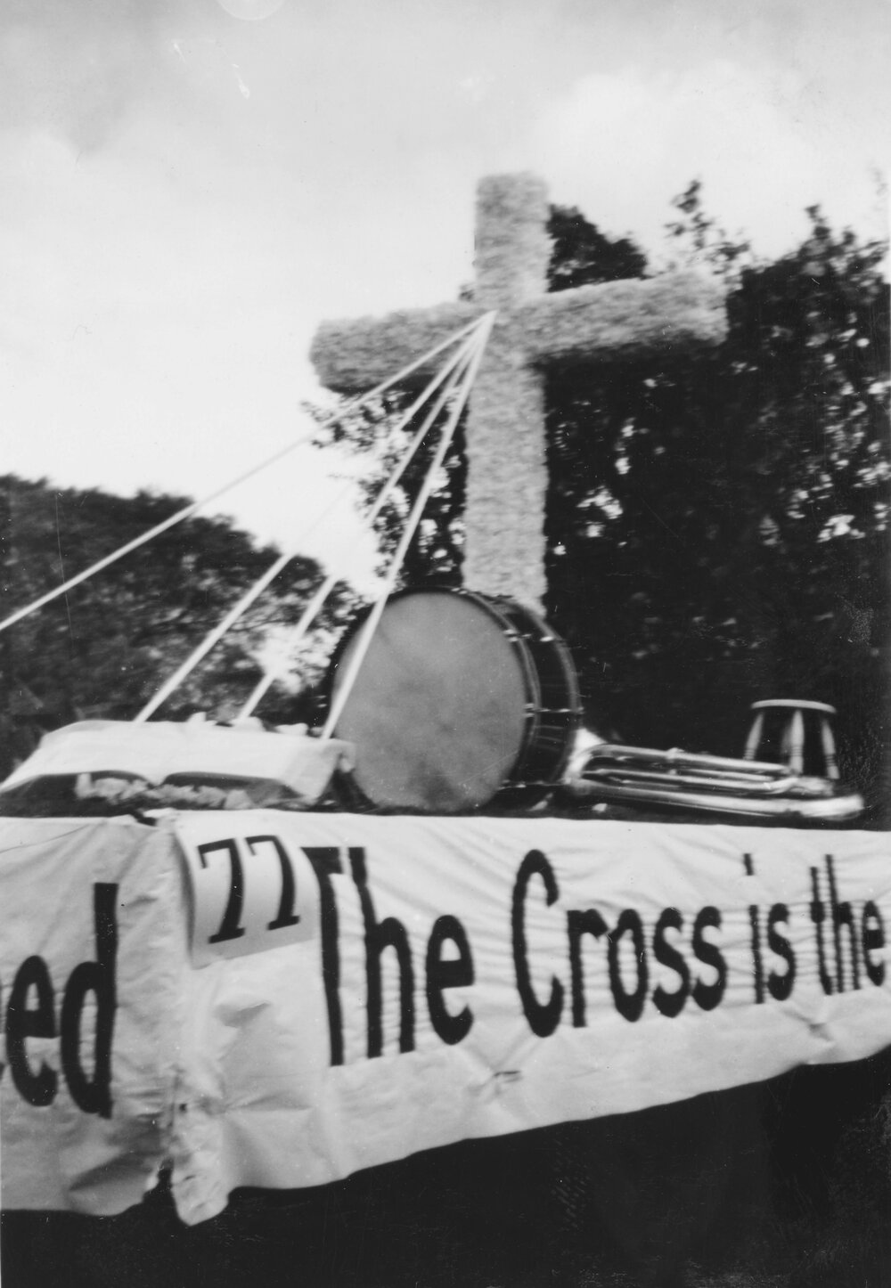 Salvation Army Float - Hastings Blossom Festival 1954