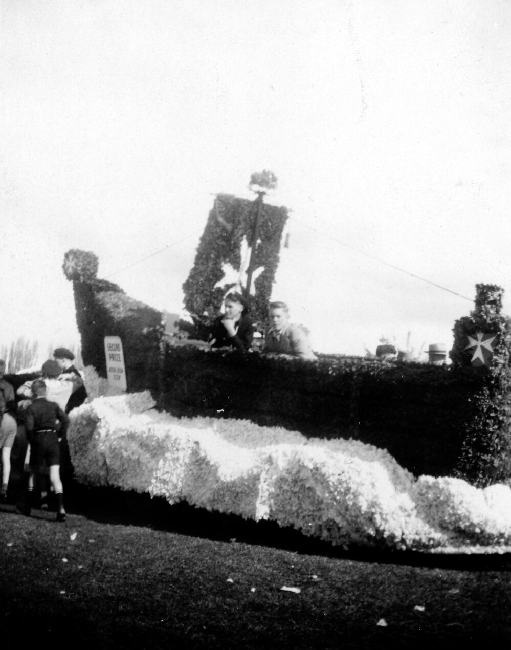 St John's Cadets Float - Hastings Blossom Festival 1955