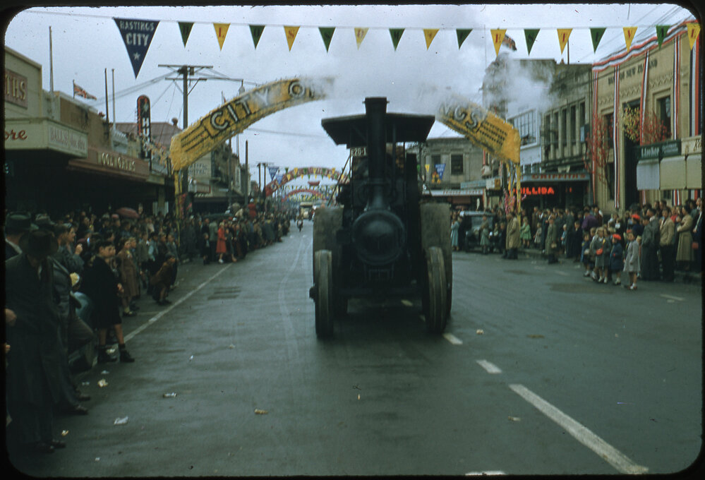 Traction Engine - Transport Through the Ages Parade 1956