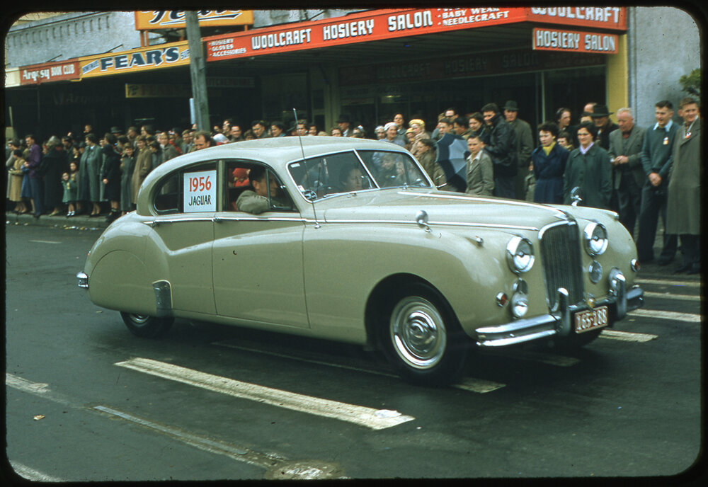 1956 Jaguar - Transport Through the Ages Parade 1956