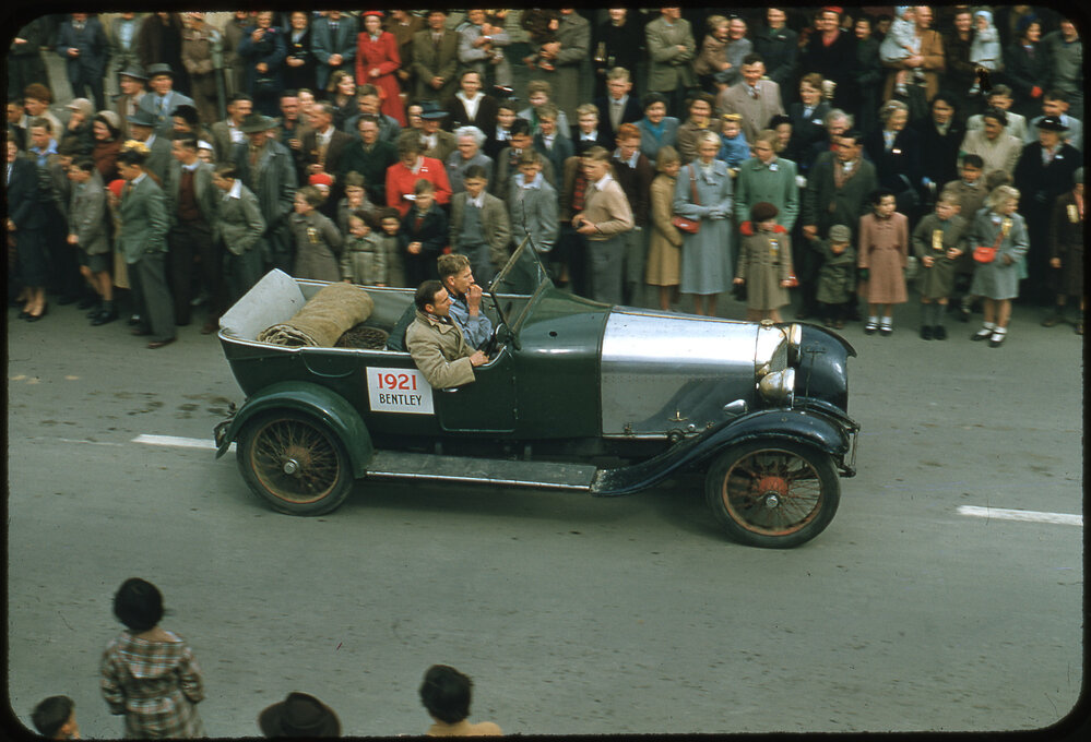 1921 Bentley - Transport Through the Ages Parade 1956