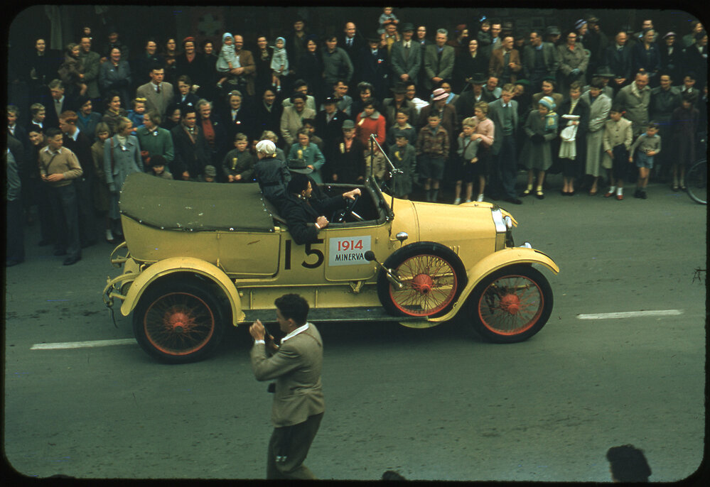 1914 Minerva - Transport Through the Ages Parade 1956