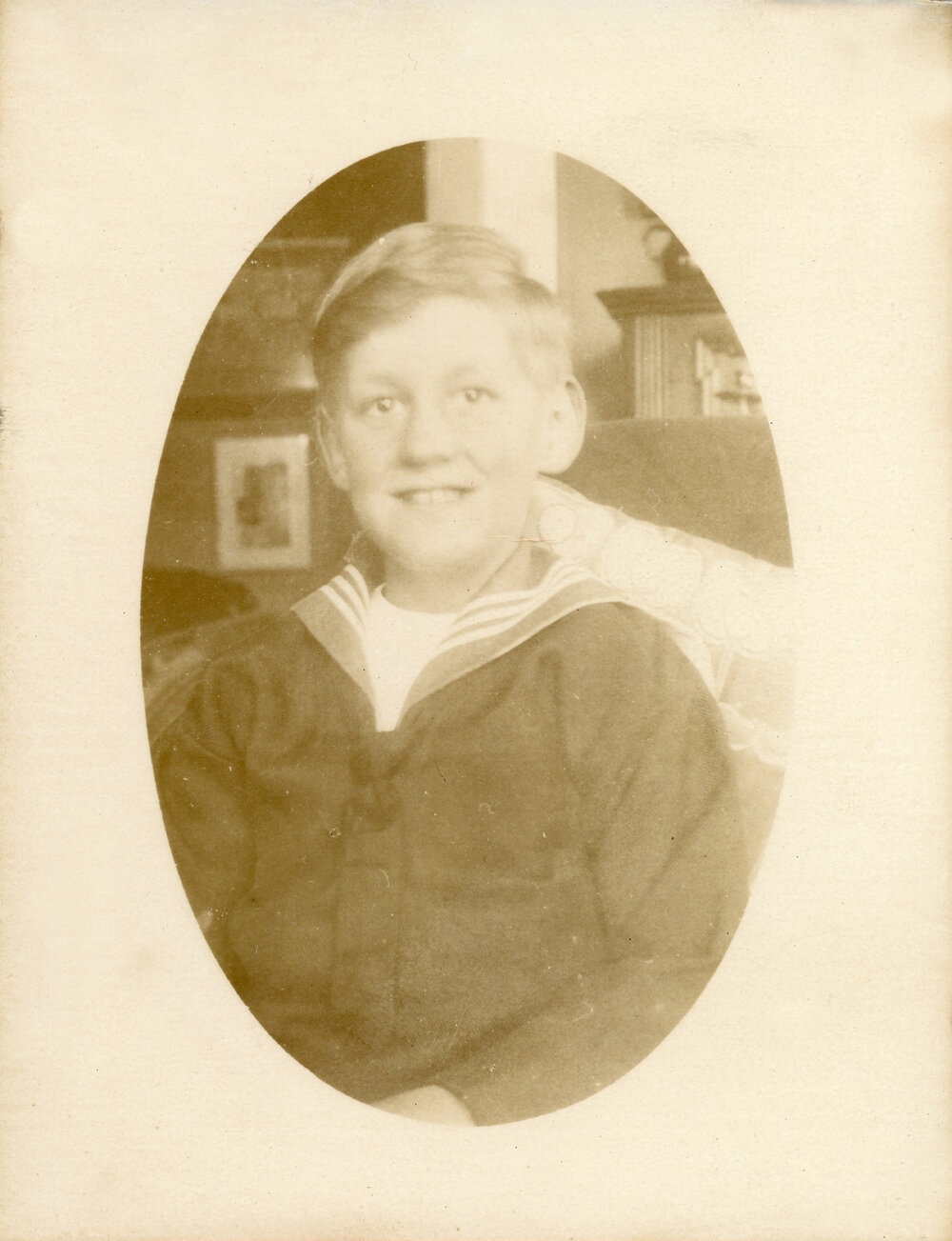 Studio Portrait of Boy