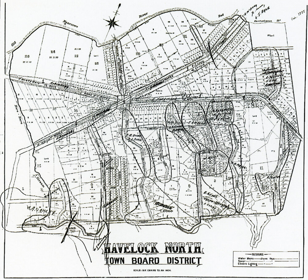 Map of Havelock North