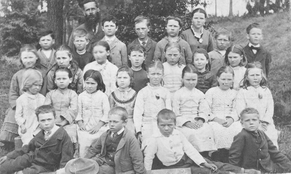 Havelock North School - Class photo, December, 1879.