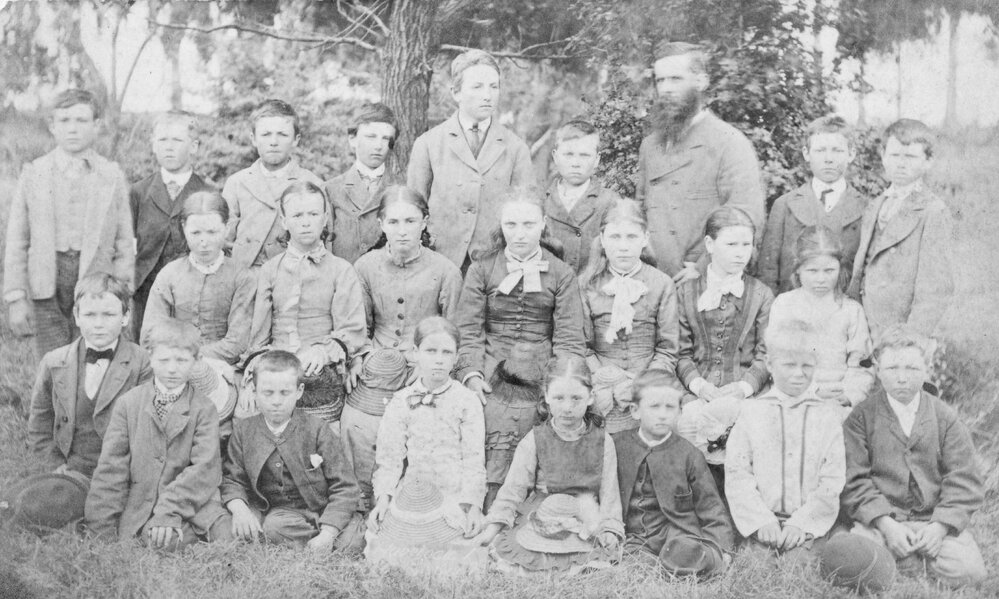 Havelock North School - Class Photo, December, 1879.