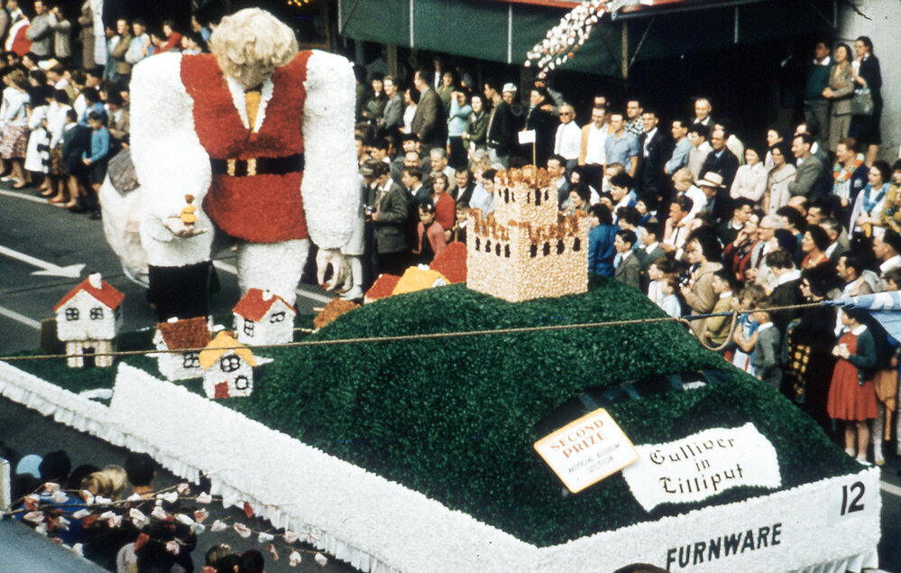 Furnware Float - Blossom Festival Parade 1961