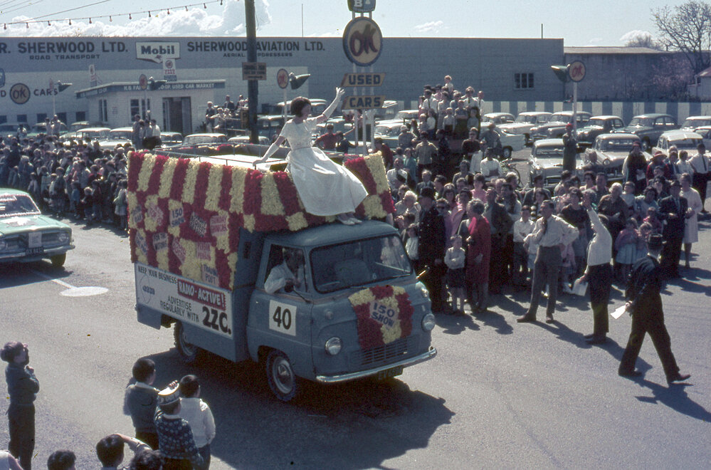 NZBC Truck - Blossom Festival Parade 1967