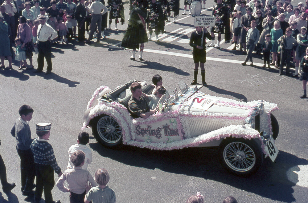 Decorated Car - Blossom Festival Parade 1967