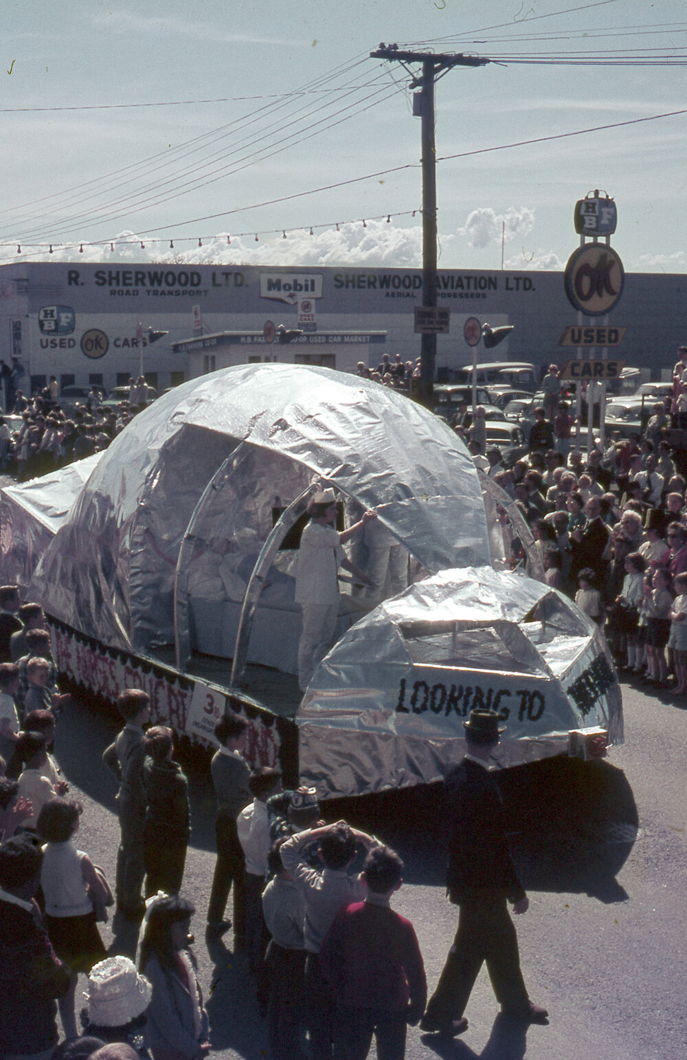 Hastings Student Nurses Float - Blossom Festival Parade 1967