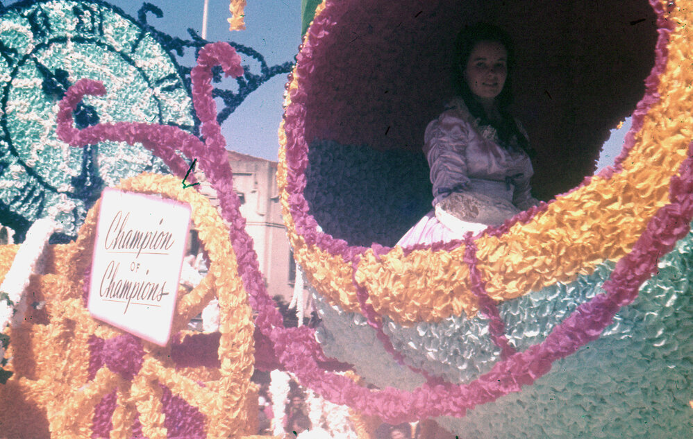 Cinderella Float - Blossom Festival Parade 1959