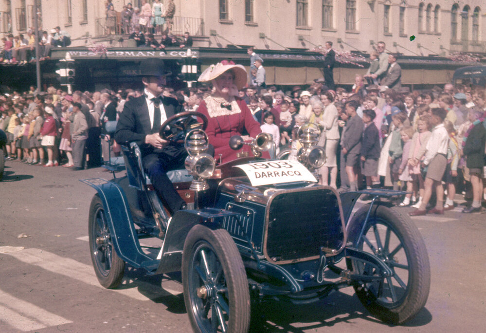 1903 Darracq - Hastings Blossom Festival Parade 1959