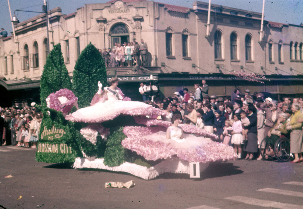 Hastings City Council Float - Hastings Blossom Festival Parade 1959