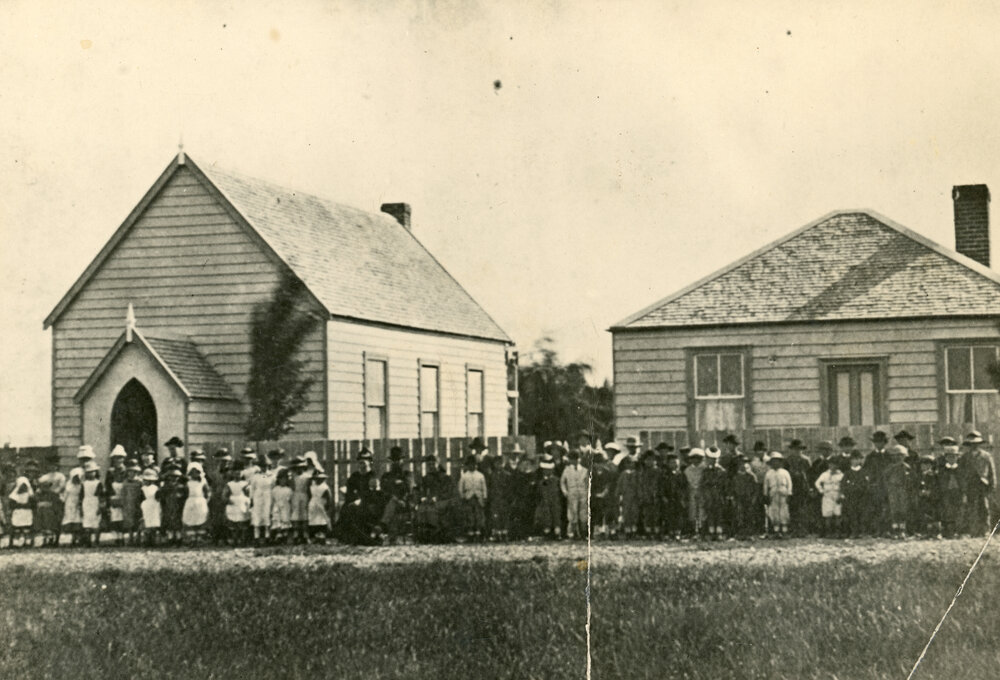 First State School and Masters Residence, St Aubyn Street, Hastings, 1879
