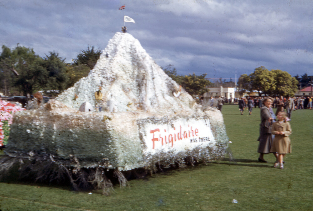 Frigidaire Float -  Hastings Blossom Festival Parade 1953