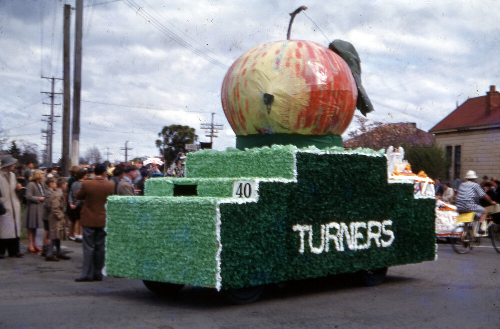 Turners Float -  Hastings Blossom Festival Parade 1953