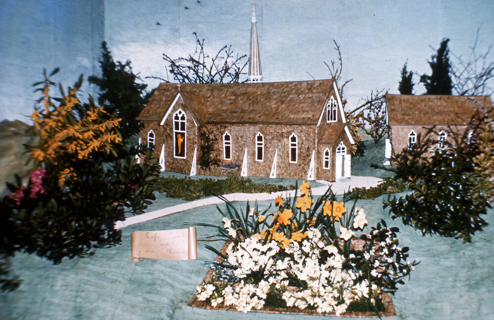 Floral Art Display - Hastings Blossom Festival 1963