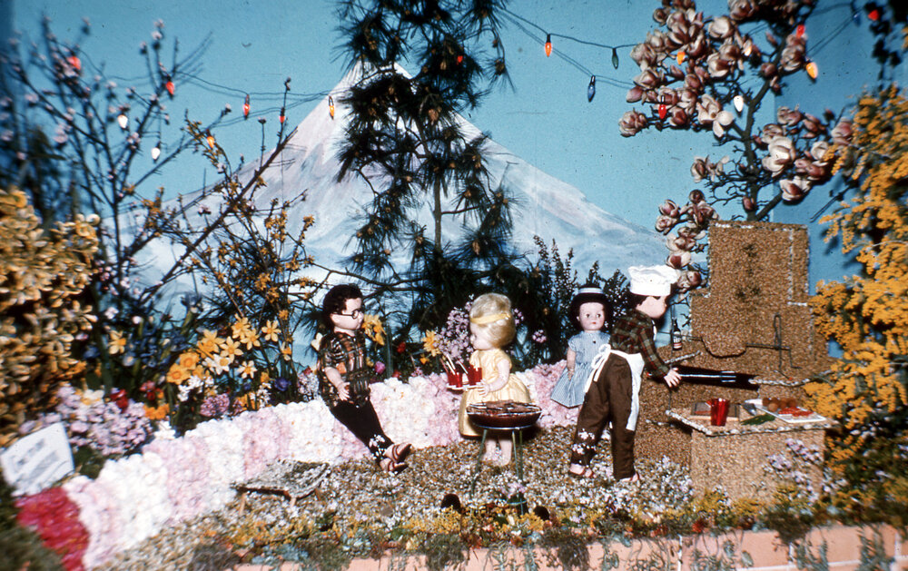 Floral Art Display - Hastings Blossom Festival 1963