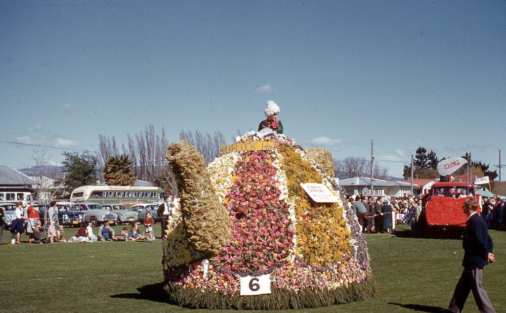 Havelock North Float - Hastings Blossom Festival 1962