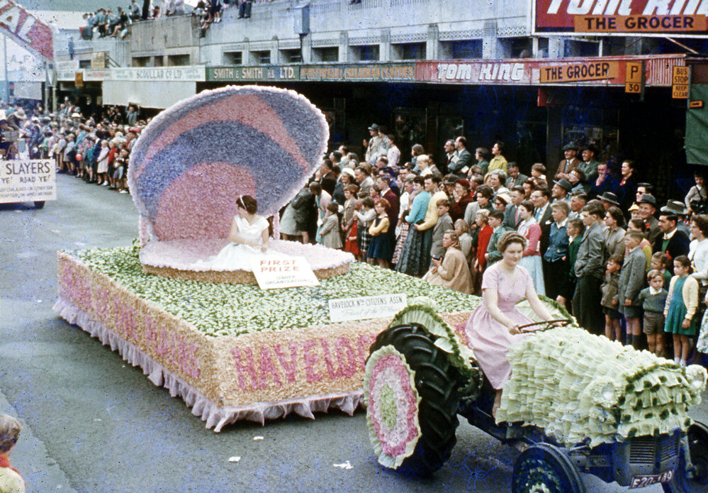 Havelock North Float - Hastings Blossom Festival 1958