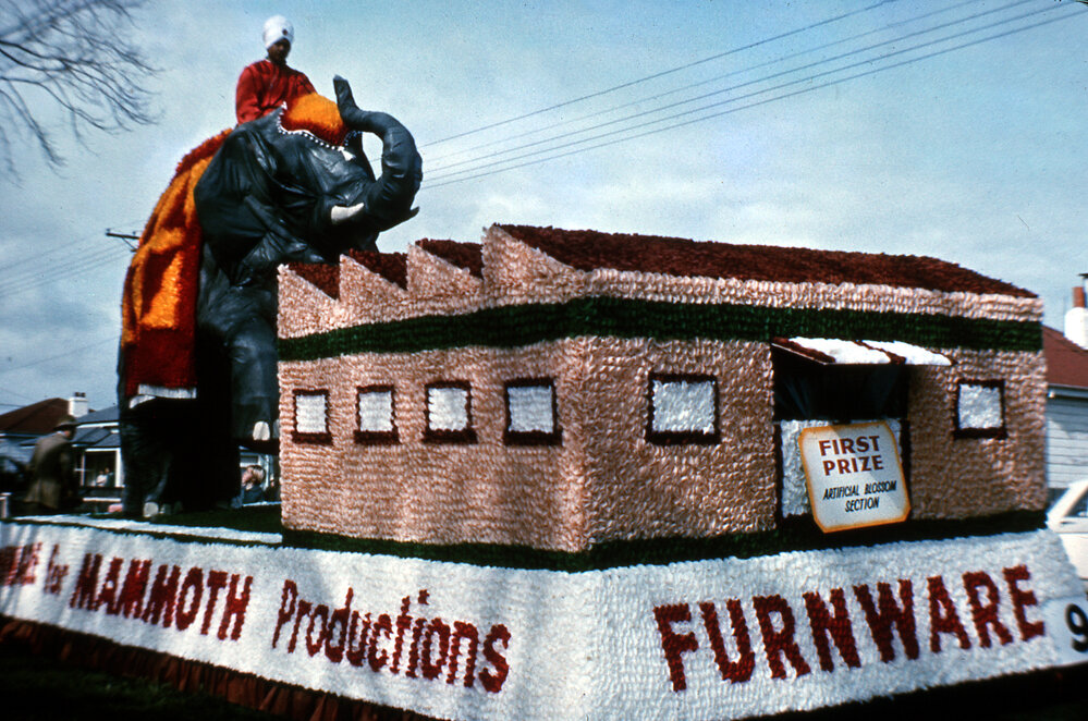Furnware Float  - Hastings Blossom Festival 1963
