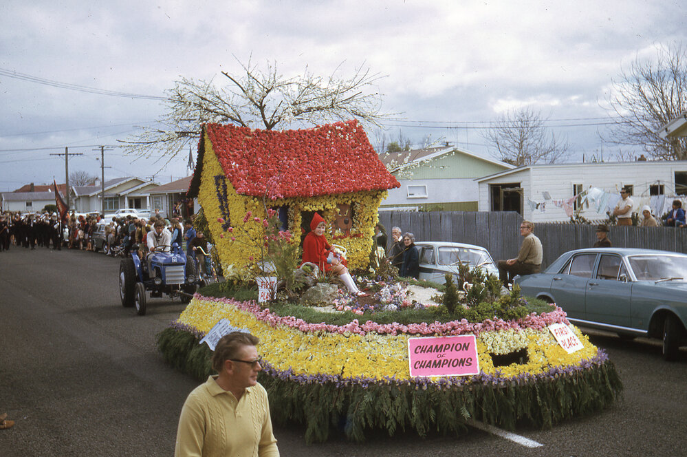 Fruit Growers Float Blossom Festival 1970