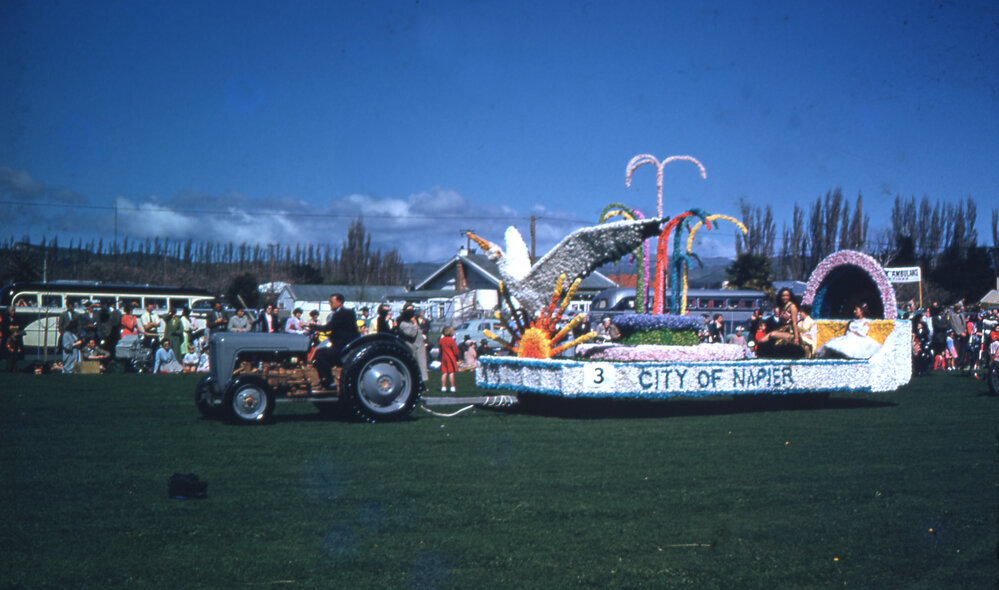 Napier City Council Float - Blossom Festival Parade 1959