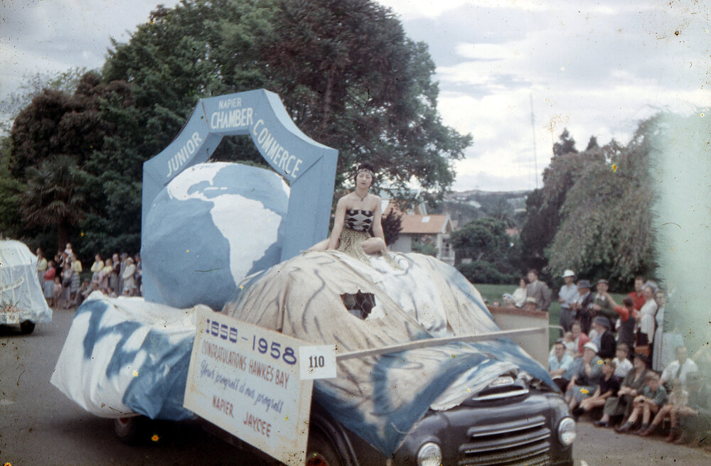 Chamber of Commerce Float - Hawke's Bay Centennial Parade 1958