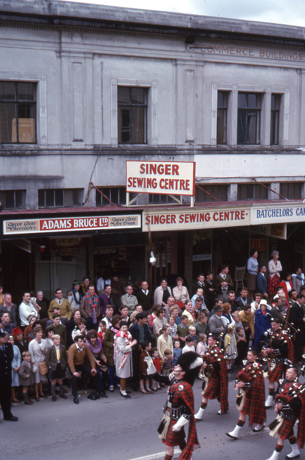 Pipe Band  - Hastings Blossom Festival 1963