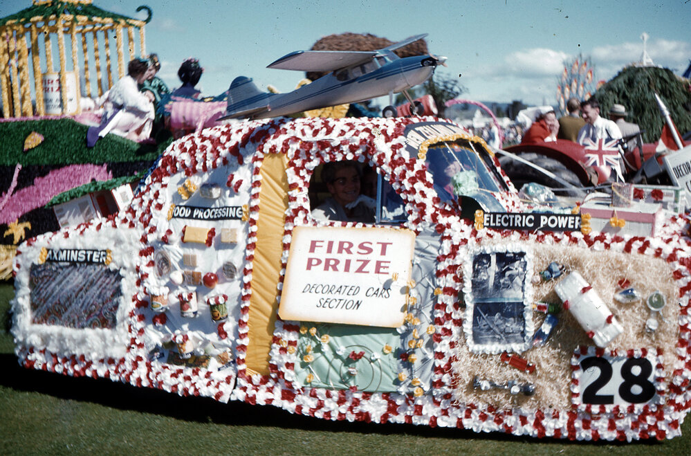 Decorated Car  - Hastings Blossom Festival 1962
