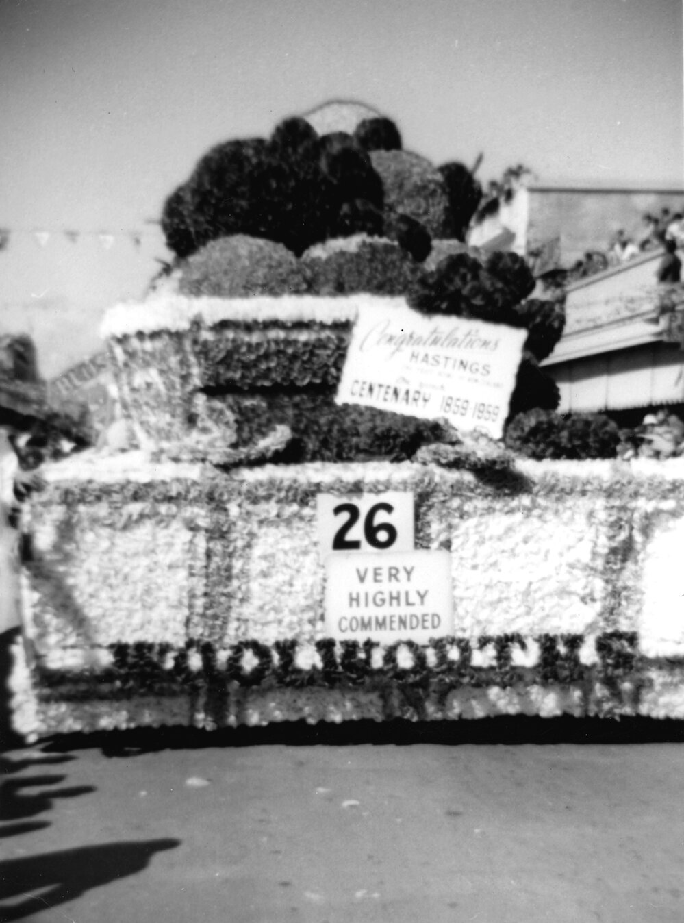 Woolworths Float - Hastings Blossom Festival Parade 1959
