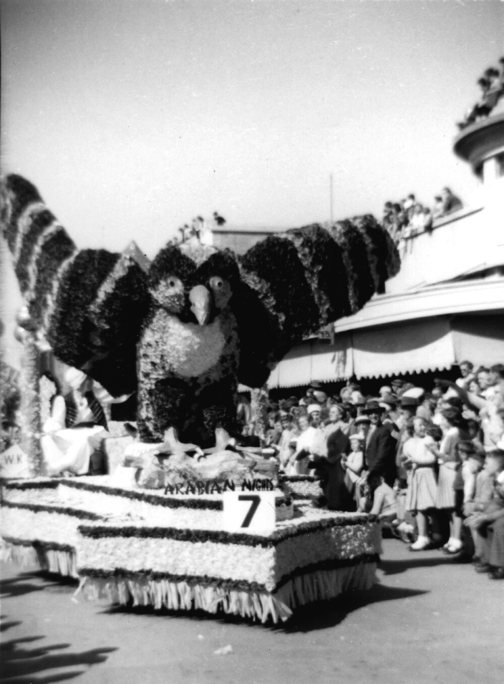 Arabian Nights Float - Hastings Blossom Festival 1959