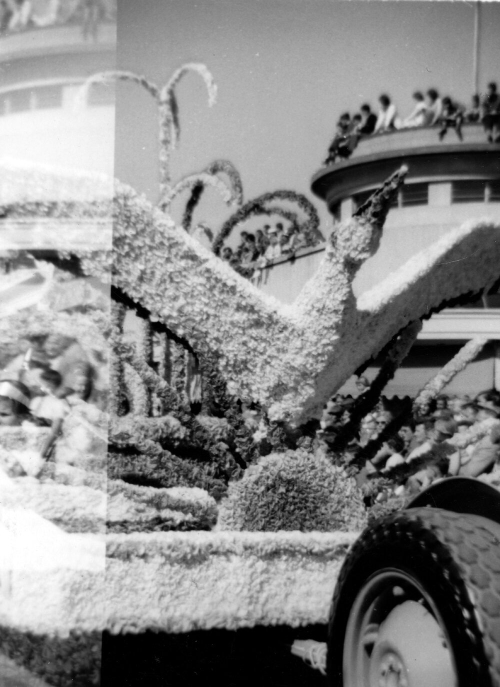 Napier Soundshell Float - Hastings Blossom Festival 1959