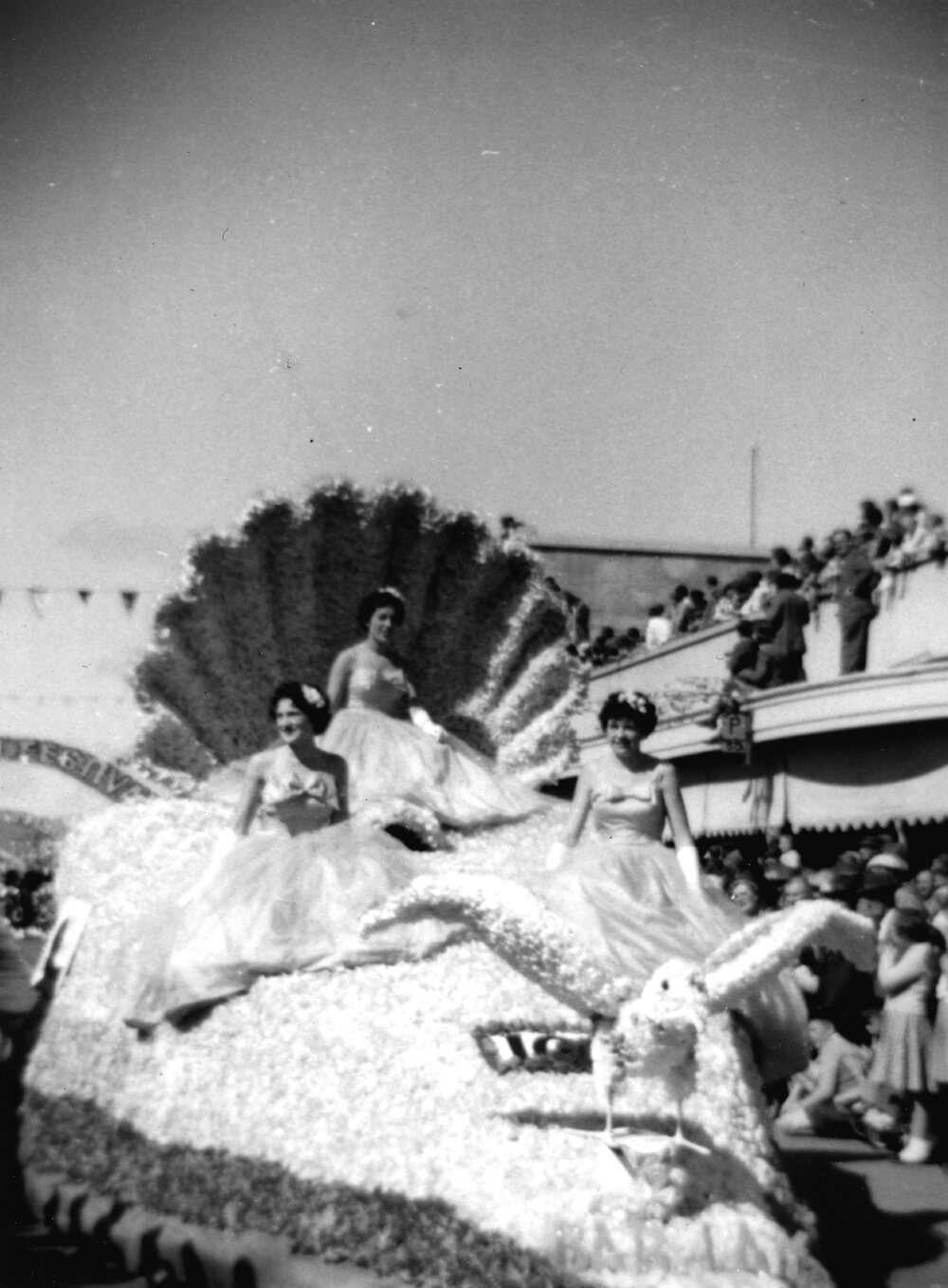 Barclay Motors Float - Hastings Blossom Festival 1959