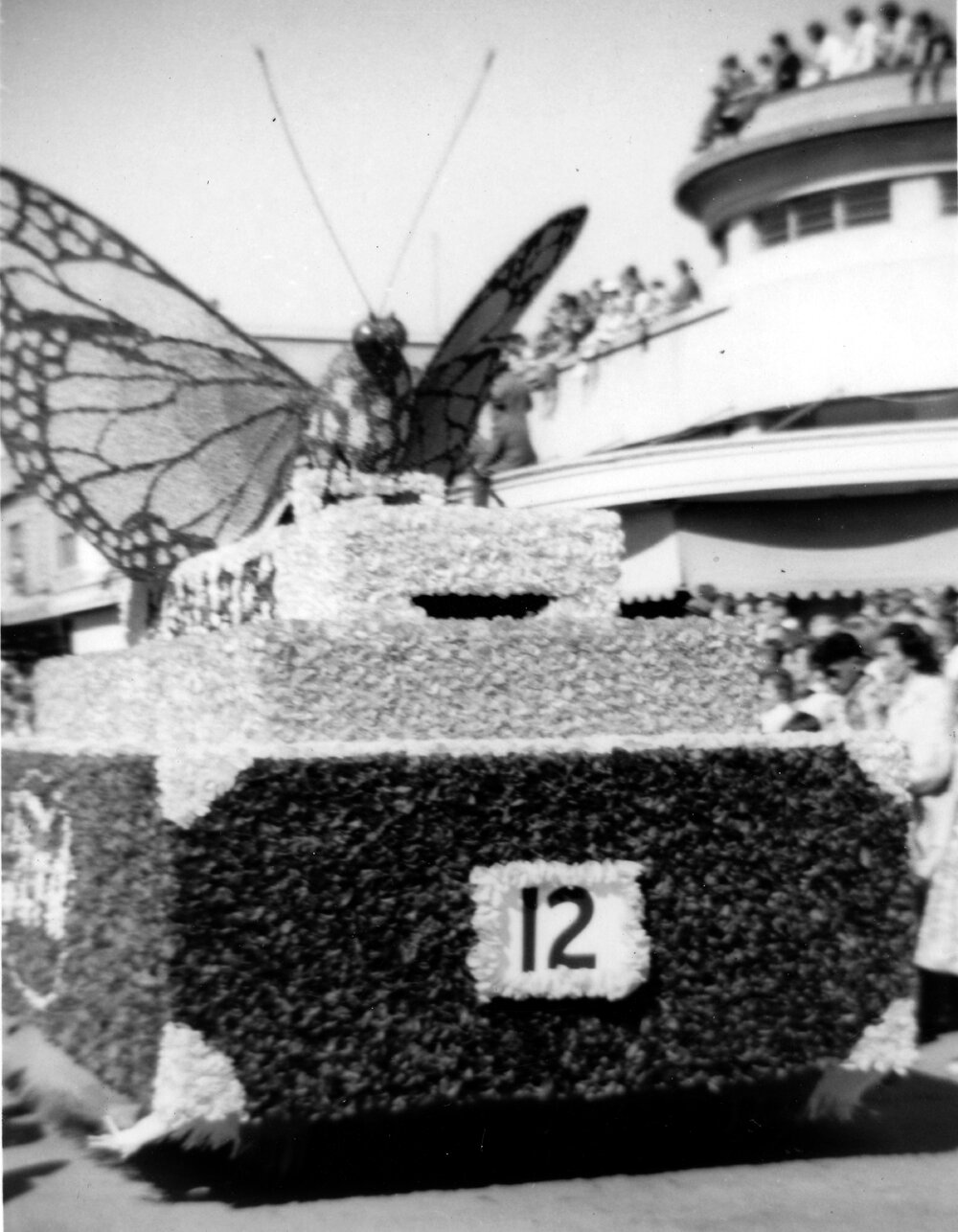 Monarch Motors Float - Hastings Blossom Festival Parade 1959