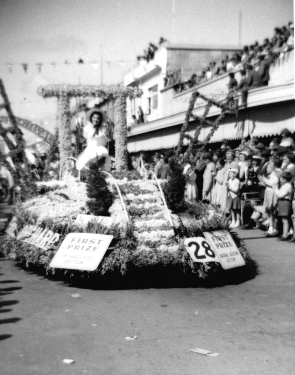 Pernel Orchard Float - Hastings Blossom Festival 1959