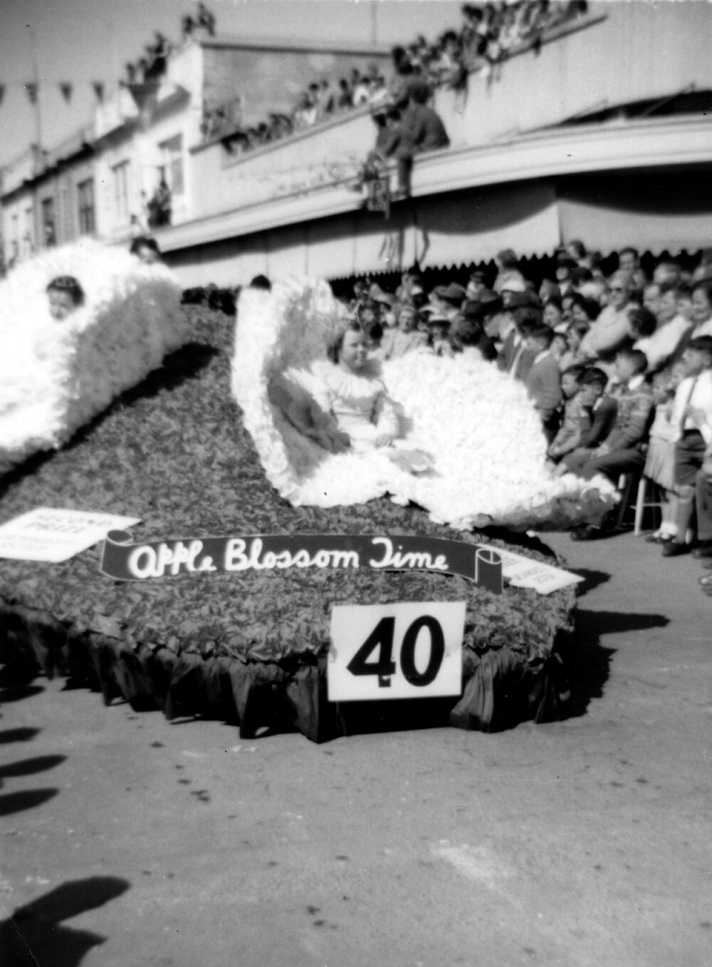 Apple Blossom Float - Hastings Blossom Festival 1959