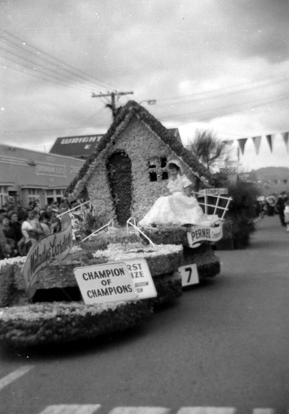 Pernel Orchard Float - Blossom Festival Parade 1963