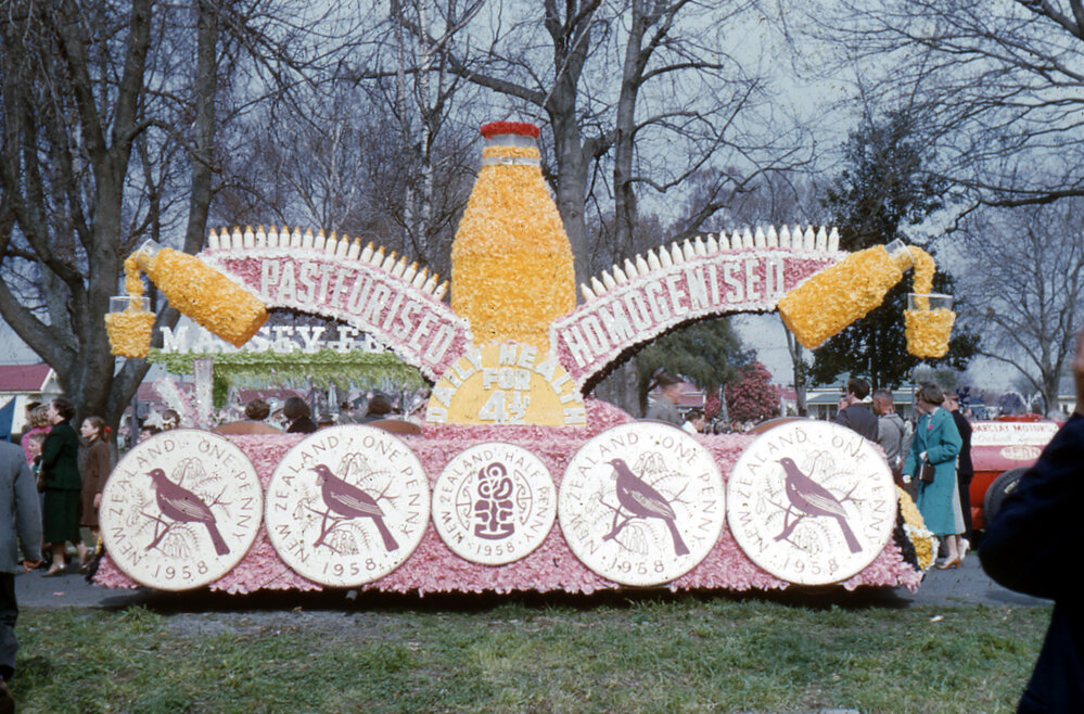 Milk Treatment Station Float 1958