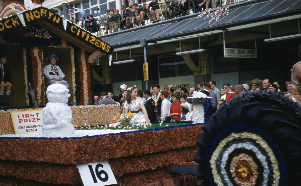 Havelock North Citizens Float - Hastings Blossom Festival Parade 1961