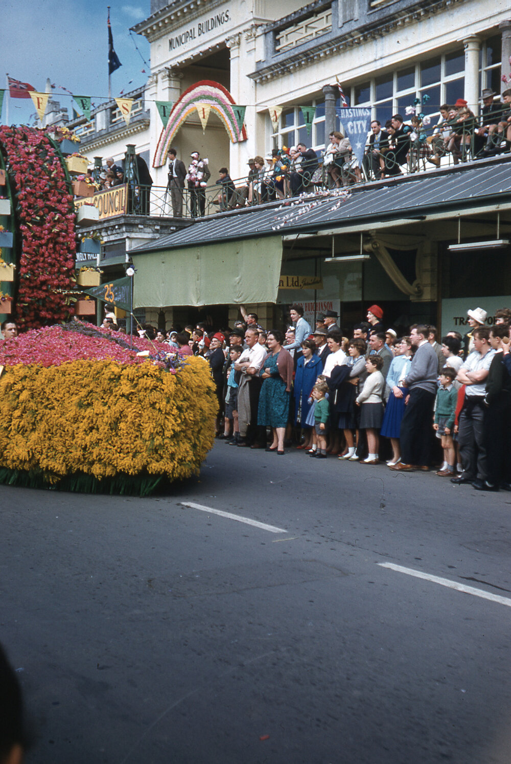Baillie Motors Float - Hastings Blossom Festival 1961