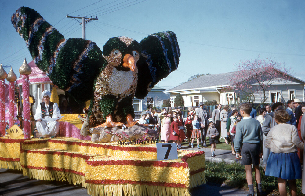 Arabian Nights Float - Hastings Blossom Festival 1959