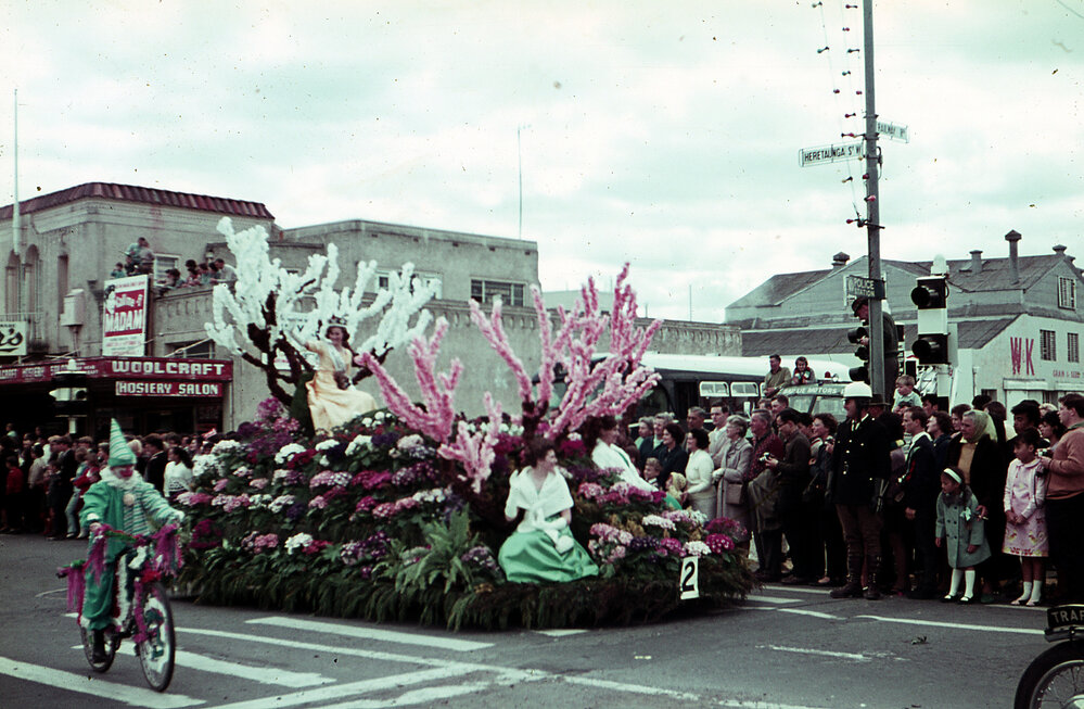 Blossom Queen Float - Hastings Blossom Festival 1966