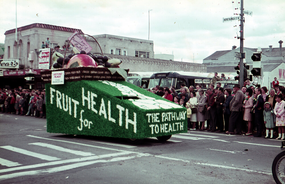 Fruit for Health Float - Hastings Blossom Festival 1966