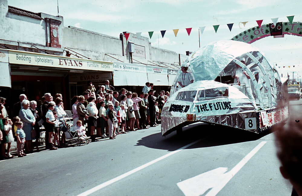 Hastings Student Nurses Float - Blossom Festival Parade 1967